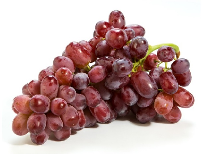 Pitloze aardbei-druiven